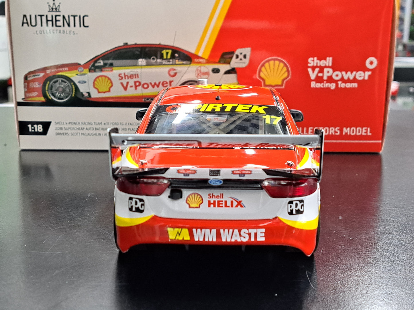 1/18 SHELL #17 FORD FG-X FALCON 2018 SUPERCHEAP BATHURST 1000 McLaughlin/Premat