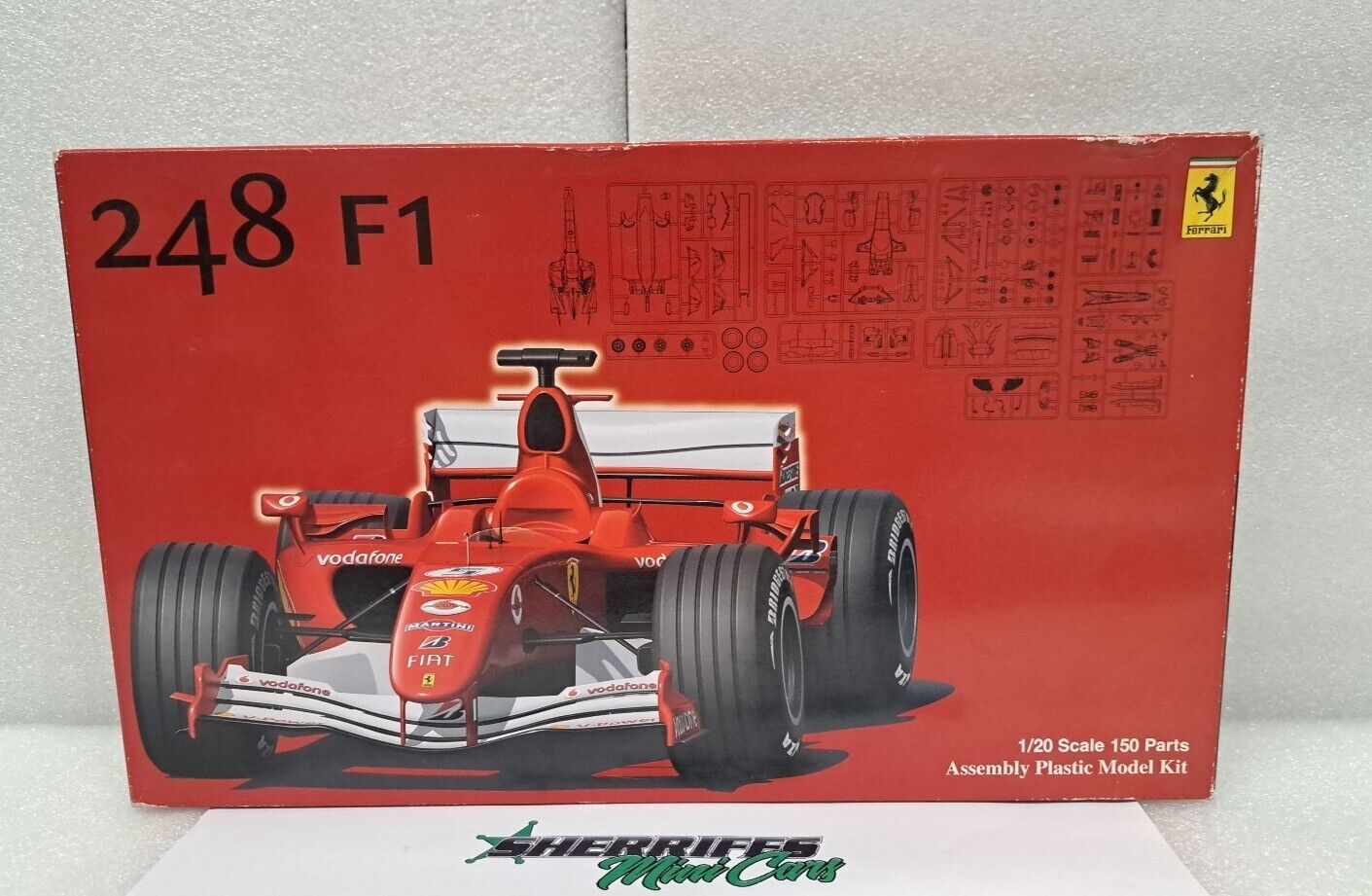 1/20 Ferrari 248 F1 2006 Schumacher Brazil GP9 FUJIMI 090467 Model Kit SMC