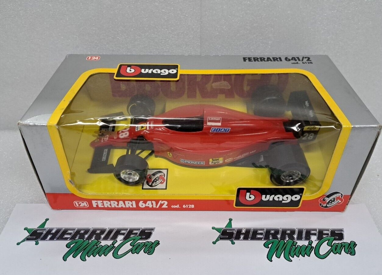 1/24 Burago Ferrari 641/2 6128 SMC