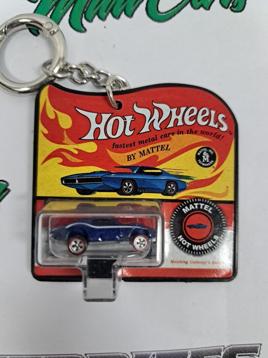 Hotwheels Keychain With Micro Car