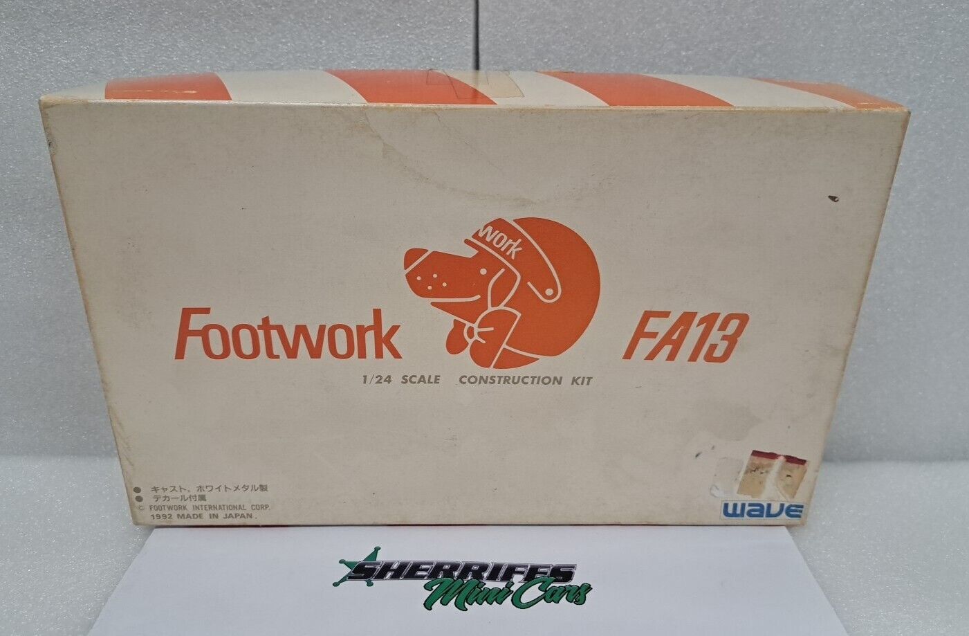 1/24 Footwork FA13 1992 WAVE F1-31 Model Kit SMC