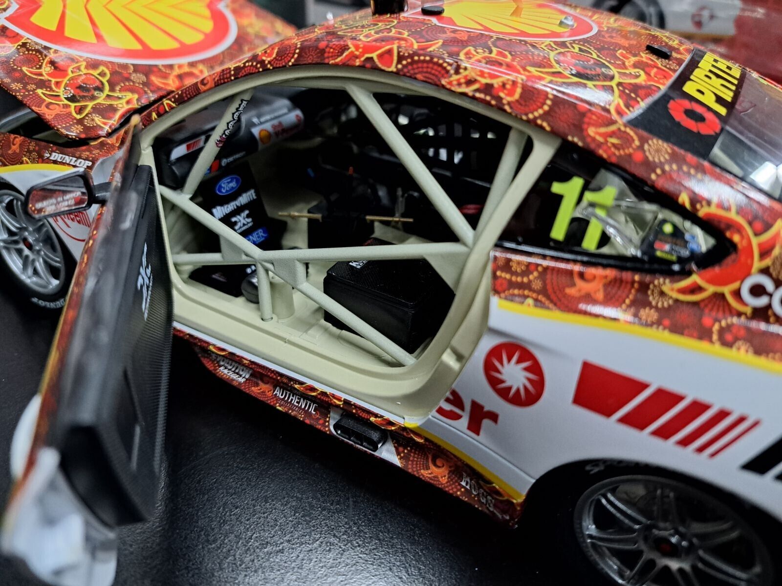 1:18 2021 DJR Indigenous Shell V-Power Racing De Pasquale #11 DARWIN DePasquale