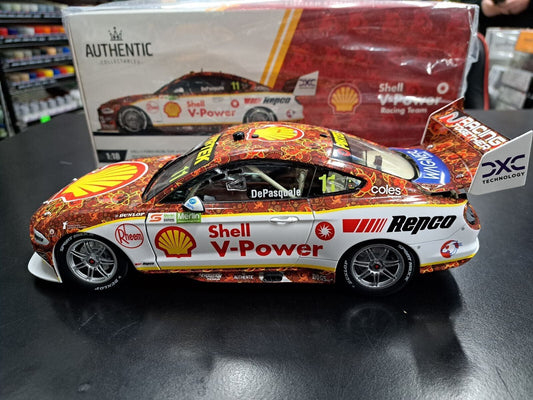 1:18 2021 DJR Indigenous Shell V-Power Racing De Pasquale #11 DARWIN DePasquale