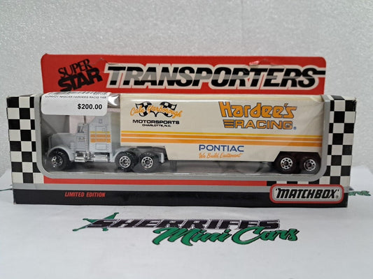 Super Star Transporters MATCHBOX CONVOY NASCAR HARDEES RACING