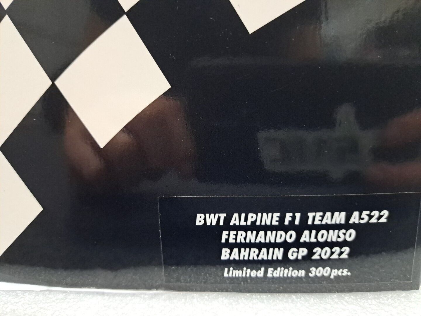 1/18 Bwt Alpine F1 Team A522 Fernando Alonso #14 Bahrain Gp 2022  MINICHAMPS