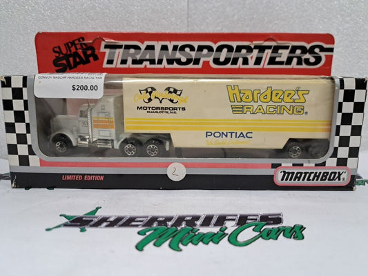 Super Star Transporters MATCHBOX CONVOY NASCAR HARDEES RACING