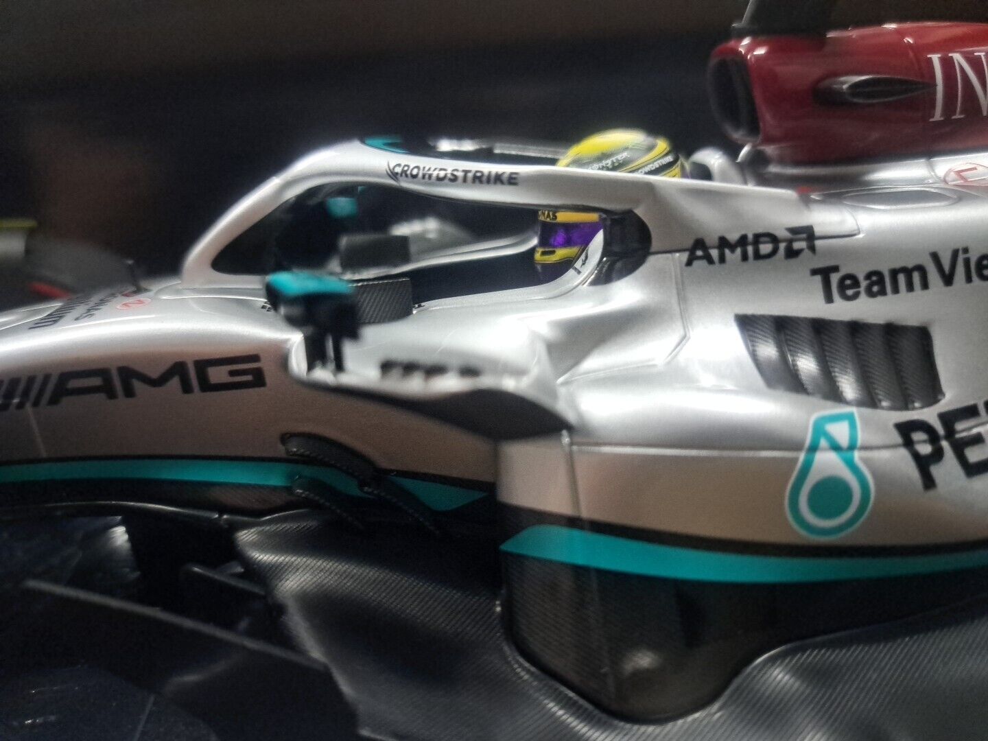 1/18 Mercedes-AMG Petronas F1 W13 E Performance HAMILTON Spanish GP 2022