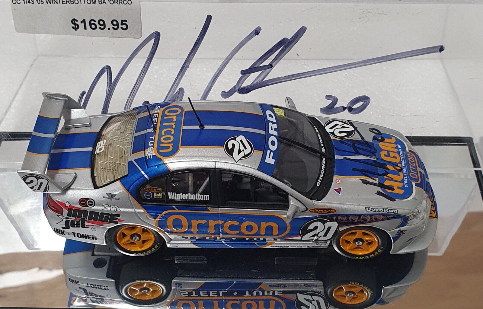 1/43 Classic Carlectables Mark Winterbottom Falcon (SIGNED)