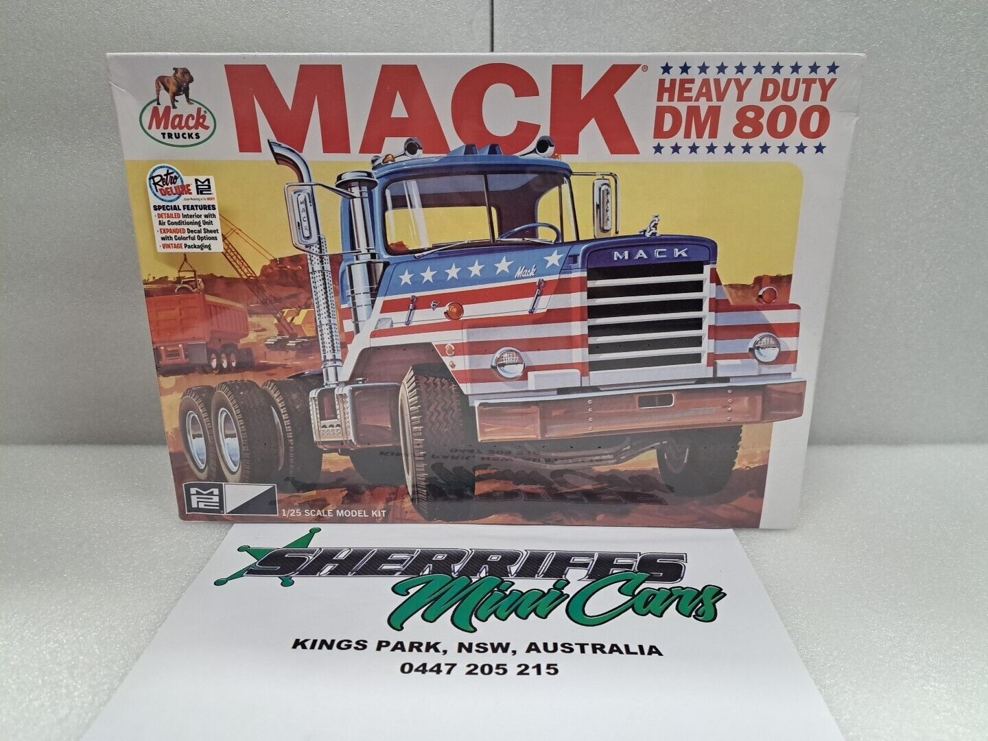 1/25 MPC899 MACK Heavy Duty DM800 Model Kit SMC