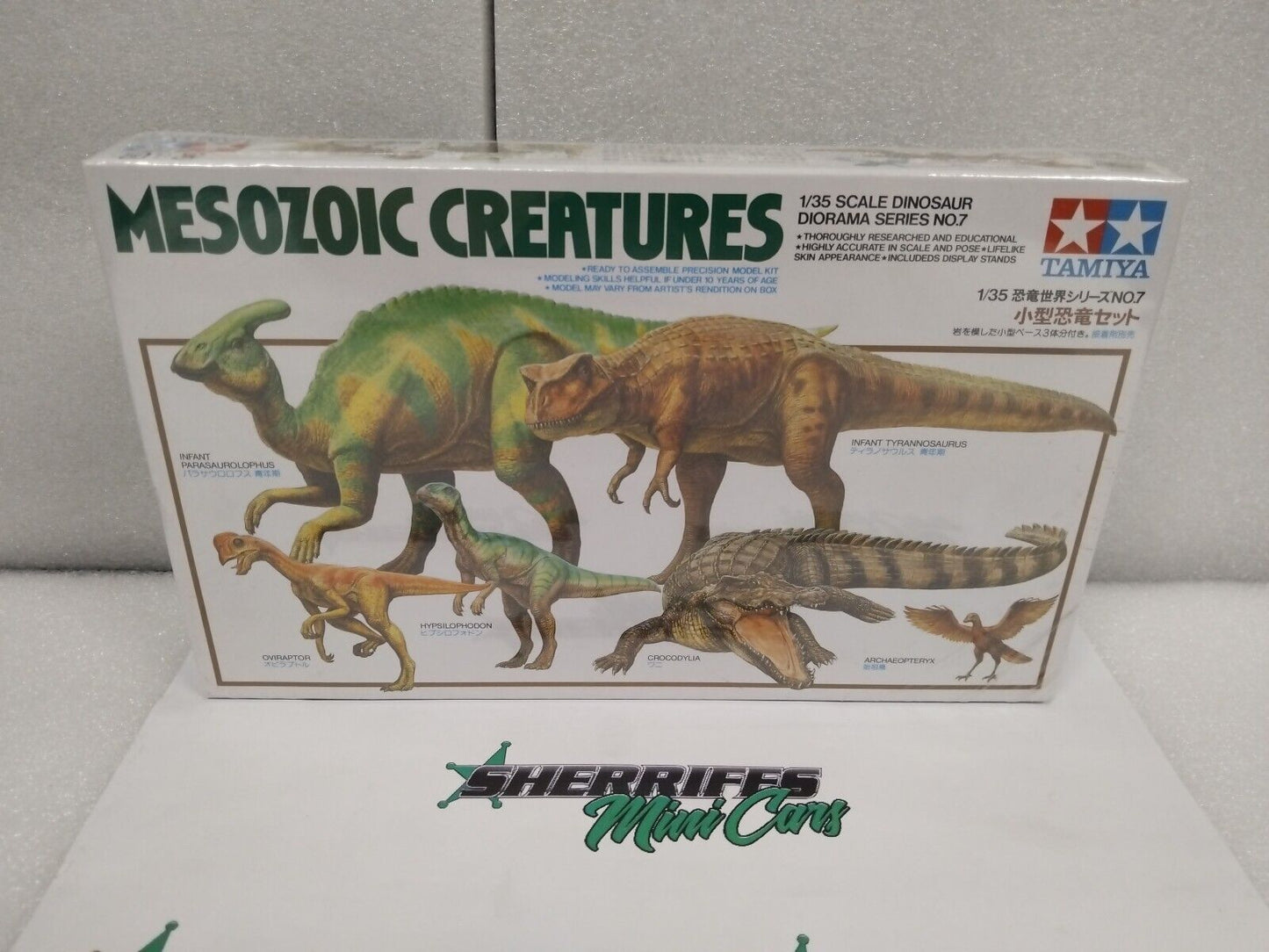 1/35 Mesozoic Creatures Tamiya 60107 Model Kit  SMC