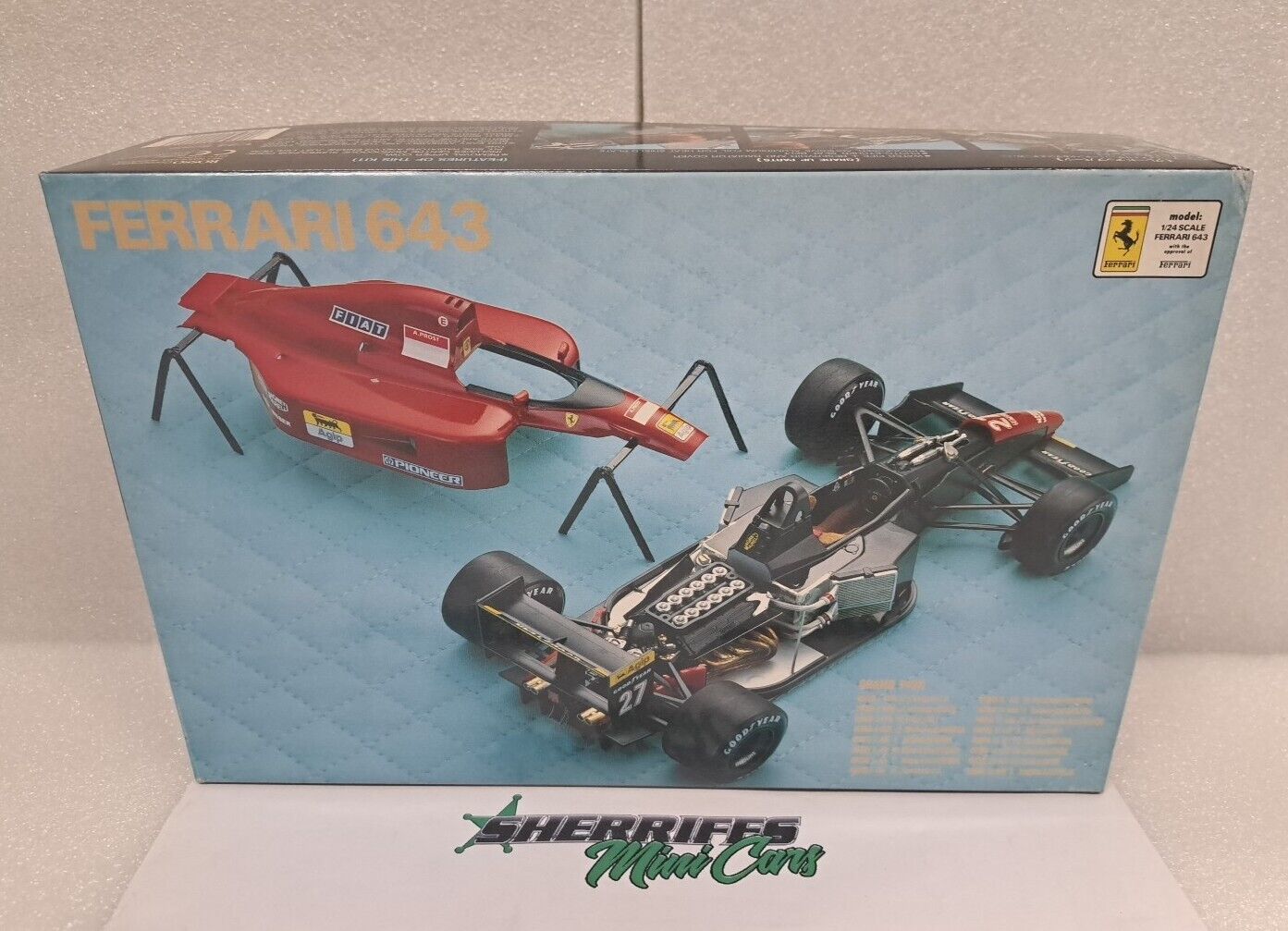 1/24 Ferrari 643 Grade Up 1991 F1  Rosso 24005 Model Kit SMC