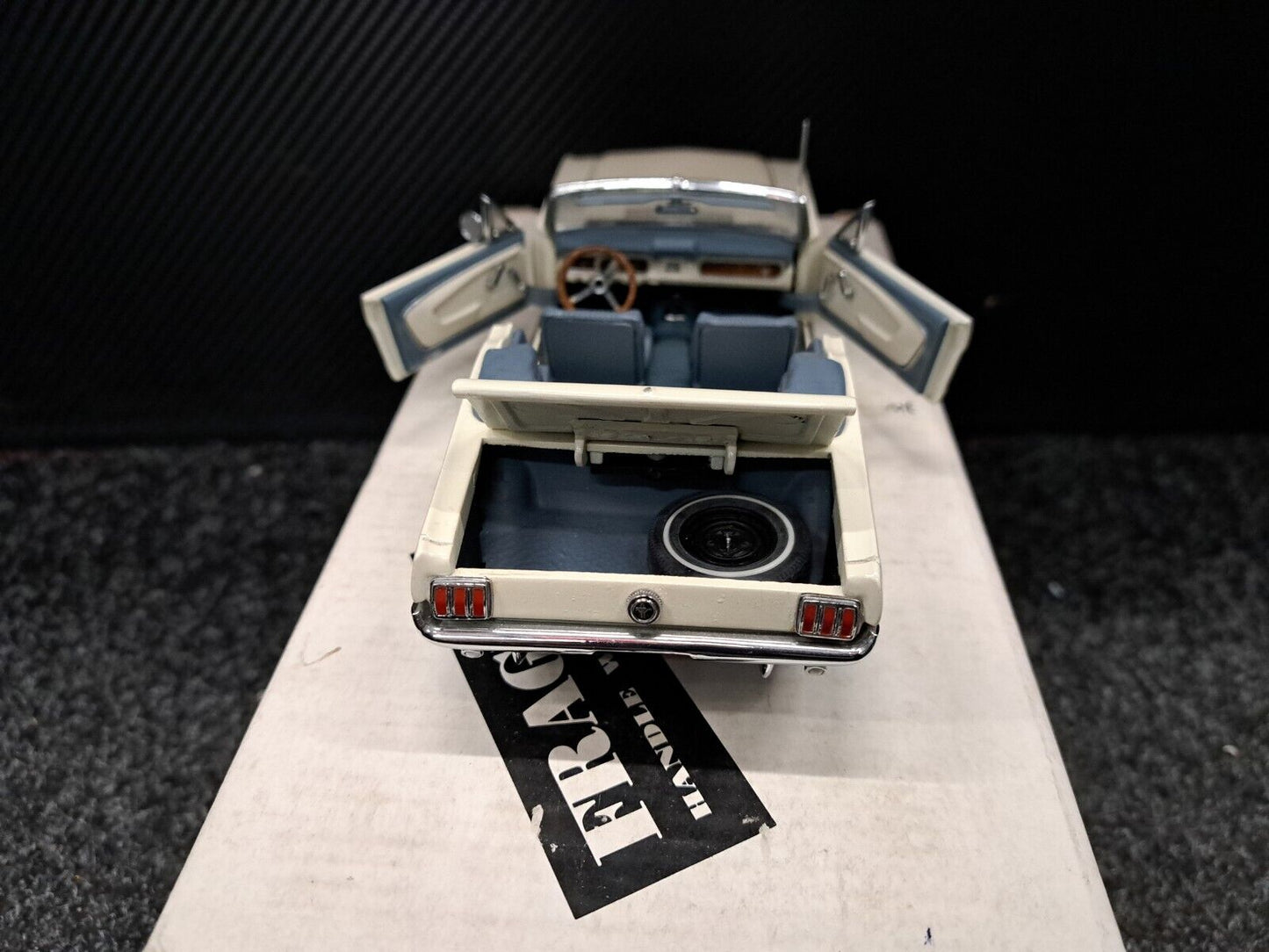 1/24 Danbury Mint 1966 MUSTANG Convertible White