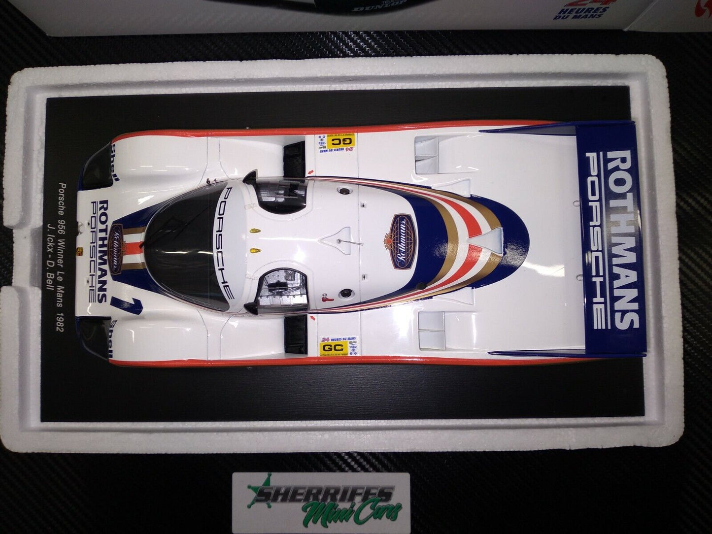 1/18 1982 Rothmans Porsche #1 24hr Le Mans Winner SPARK 18LM82