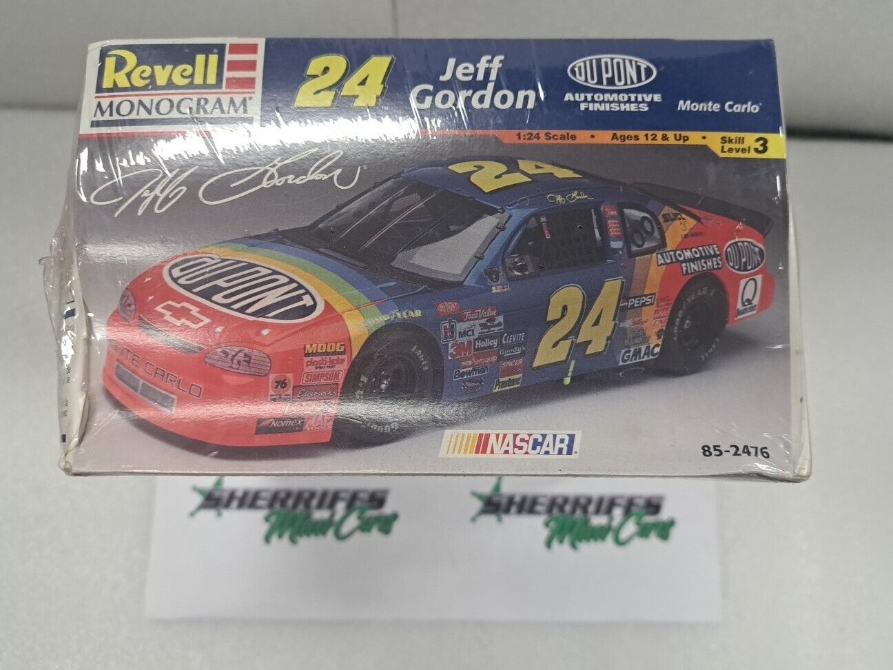 1/24 NASCAR #24 Dupont Gordon REVELL 85-2476 Model Kit SMC