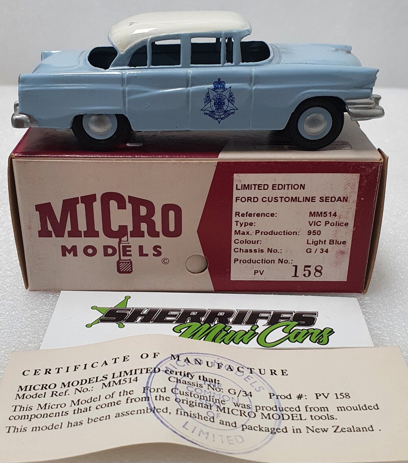 Micro Models 1/43 Ford Customline