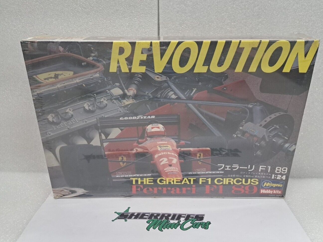 1/24 Ferrari F1 89 1989 Hasegawa 23001 Model Kit SMC