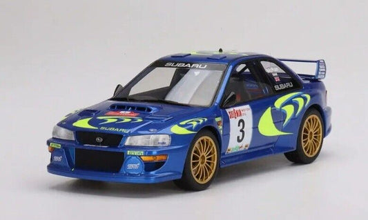 1/18 SUBARU Impreza WRC97 #3 1997 RALLY SANREMO WINNER WRC TS0462 TSM