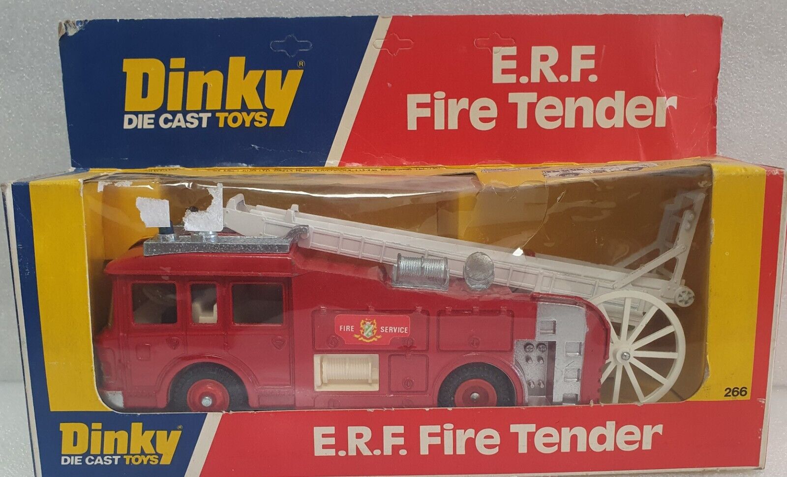 Dinky ERF fire tender