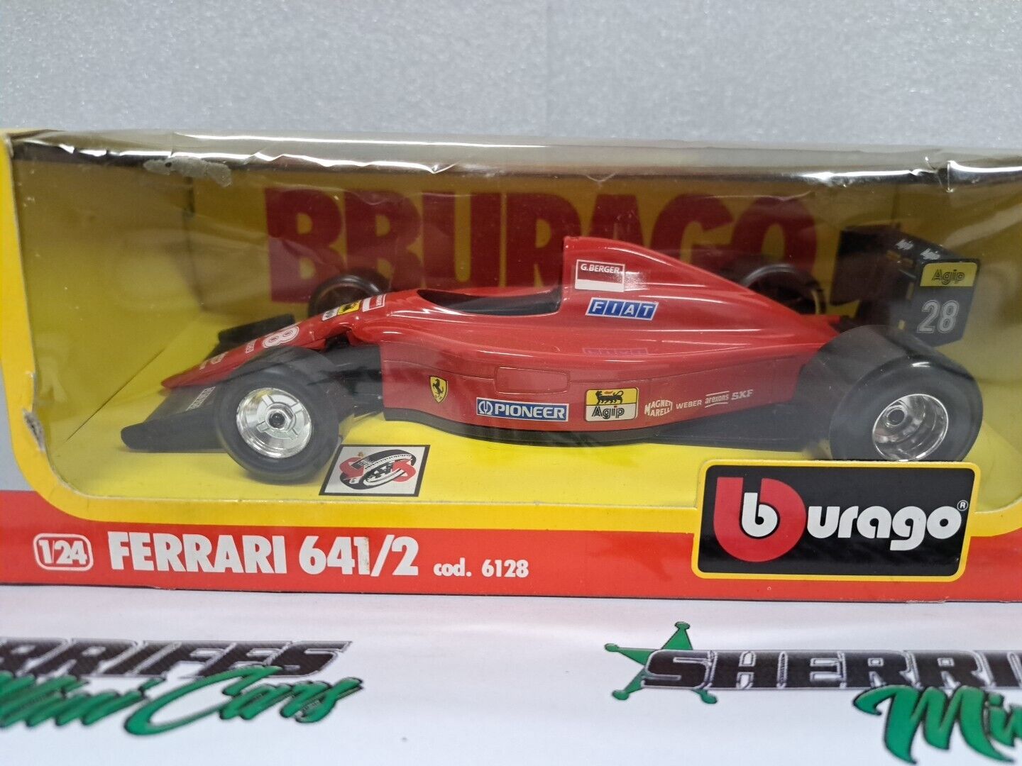 1/24 Burago Ferrari 641/2 6128 SMC