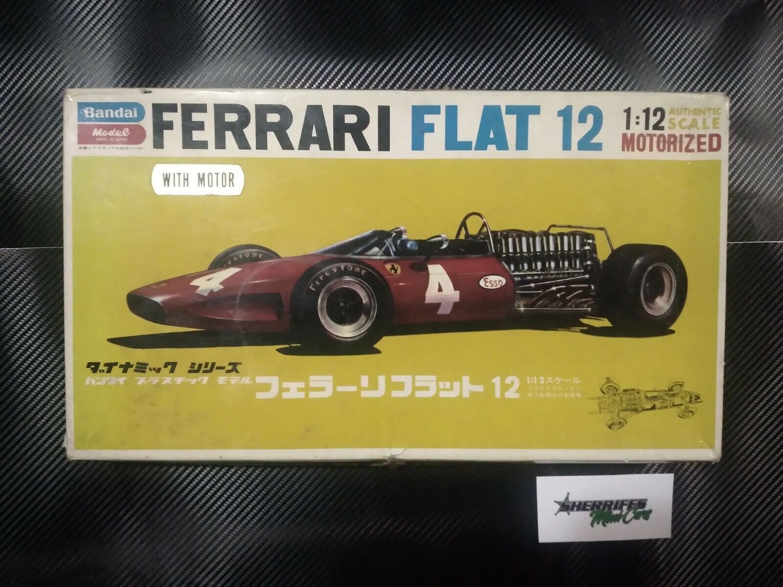 1/12 BANDAI FERRARI 512 F1 FLAT 12