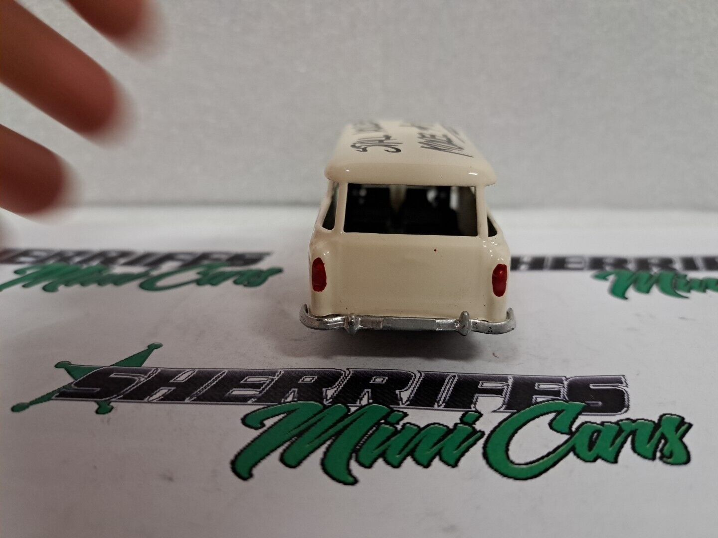 1/43 *SIGNED* MICRO MODELS MP801 'MEGA' Toy Swapmeet Cream FC Holden Wagon XJ014