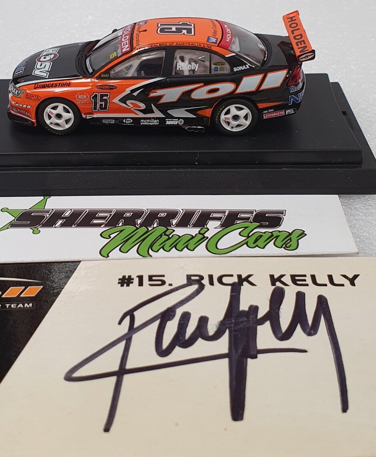 1/64 VZ Commodore Toll HSV dealer team Rick Kelly (SIGNED)