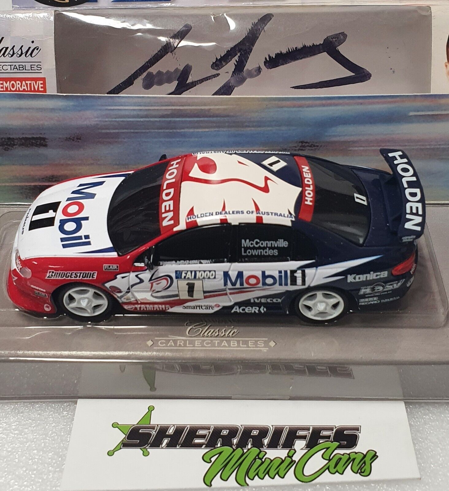 1/43 Classic Carlectables Craig Lowndes Commodore (SIGNED)