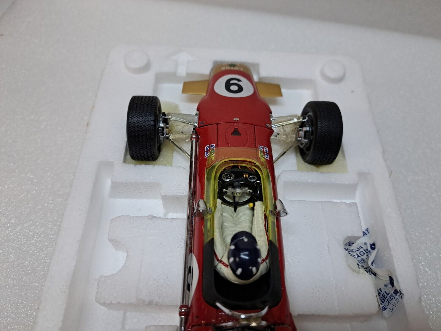 Exoto 1/18 Scale Diecast 97005 - Lotus Type 49B 1968 World Champion G.Hill