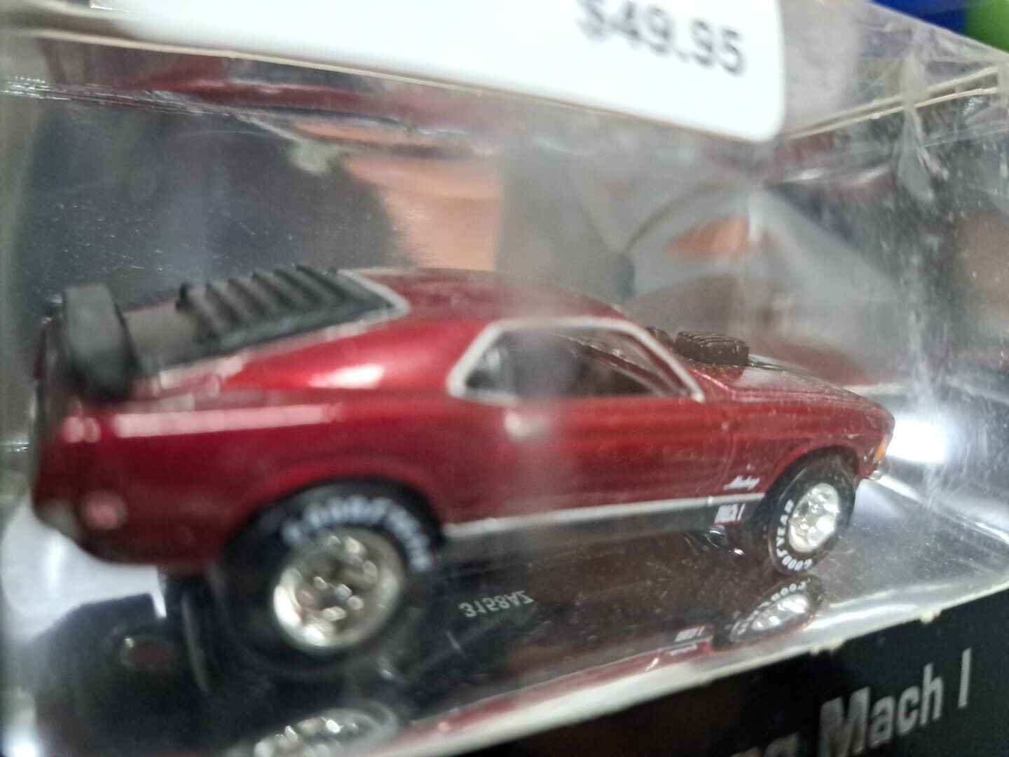 1/64 Hot Wheels Classic Hills Special Edition '70 Mustang Mach 1 Red 