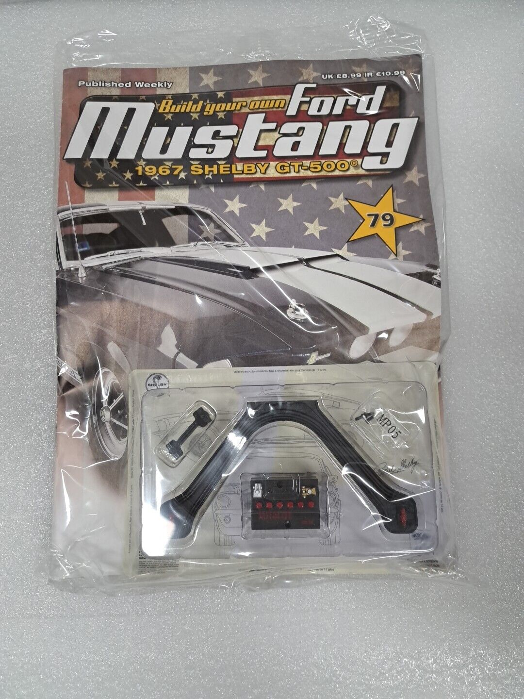 1/8 DeAgostini "Build Your Own" 1967 FORD MUSTANG SHELBY GT500  Issue 79