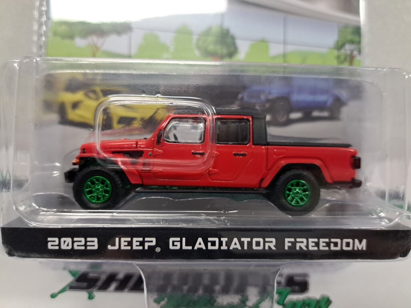 1/64 Greenlight CHASE  2023 JEEP Gladiator Freedom