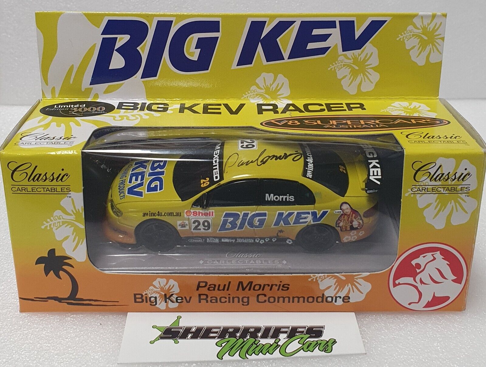 1/43 Classic Carlectables Paul Morris Big Kev Commodore (SIGNED)