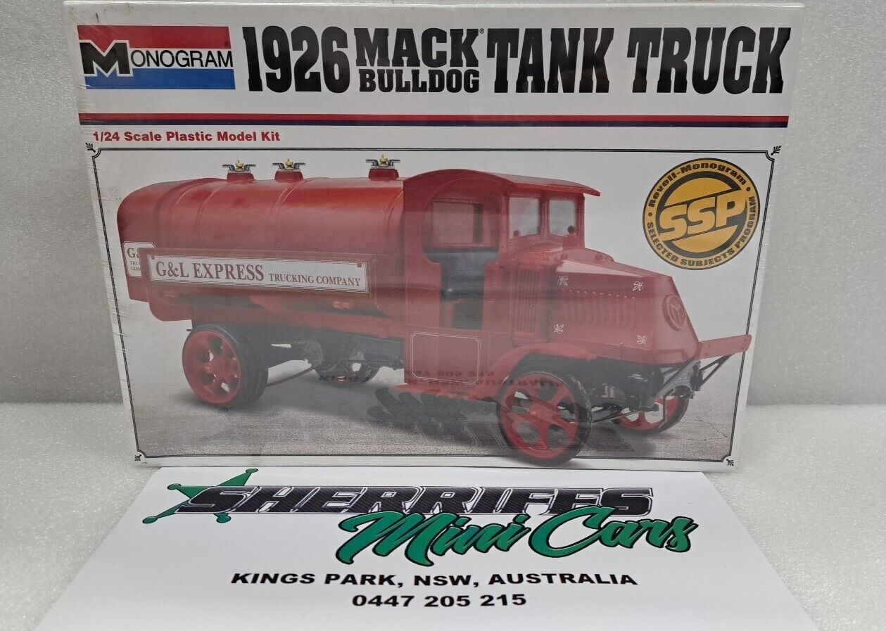 1/24 MONOGRAM 7539 1926 MACK BULLDOG tank Truck Model Kit SMC