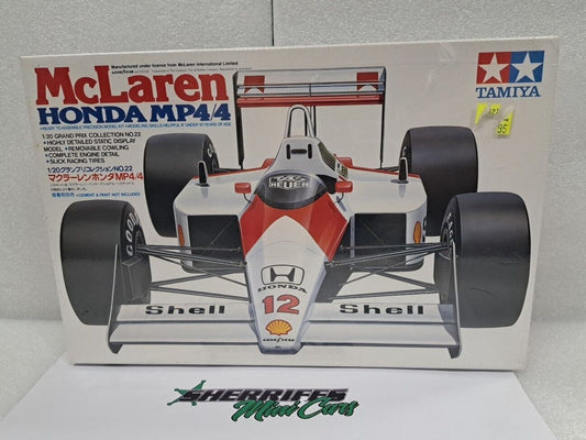 1/20 McLaren Honda MP4/4 1988 Senna World Champ TAMIYA 20022 Model Kit SMC