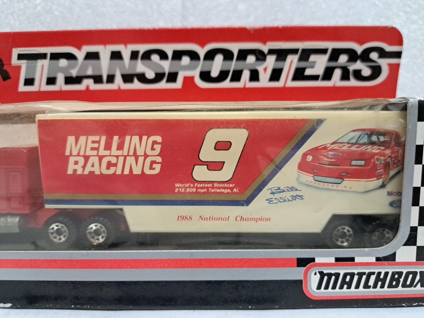 Super Star Transporters MATCHBOX MELLING RACING #9 1988 National Champion