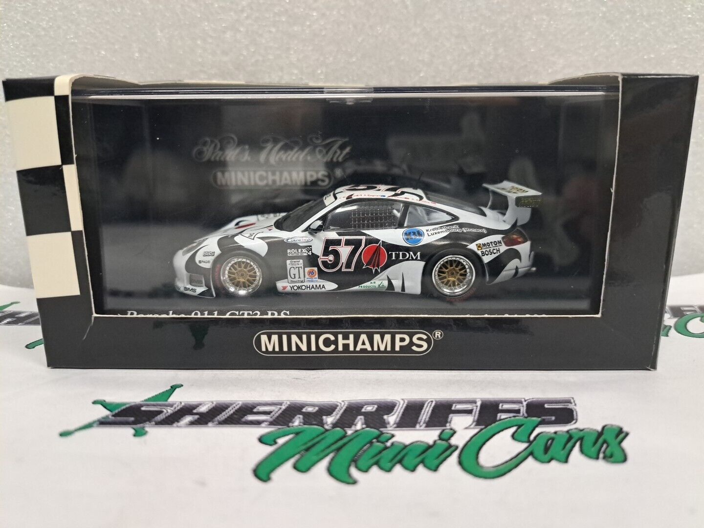 1/43 MINICHAMPS Porsche 911 GT3 R Daytona 24hrs 2001 400 016957