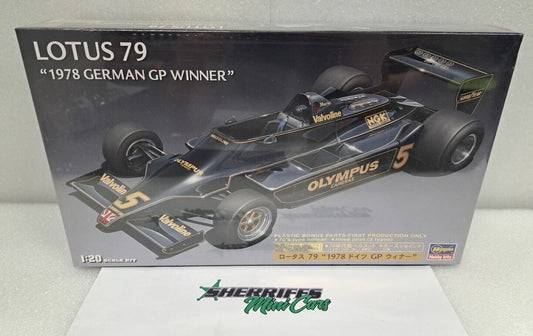 1/20 LOTUS 79 1978 GERMAN GP F1 Winner Hasegawa 23203 Model Kit SMC