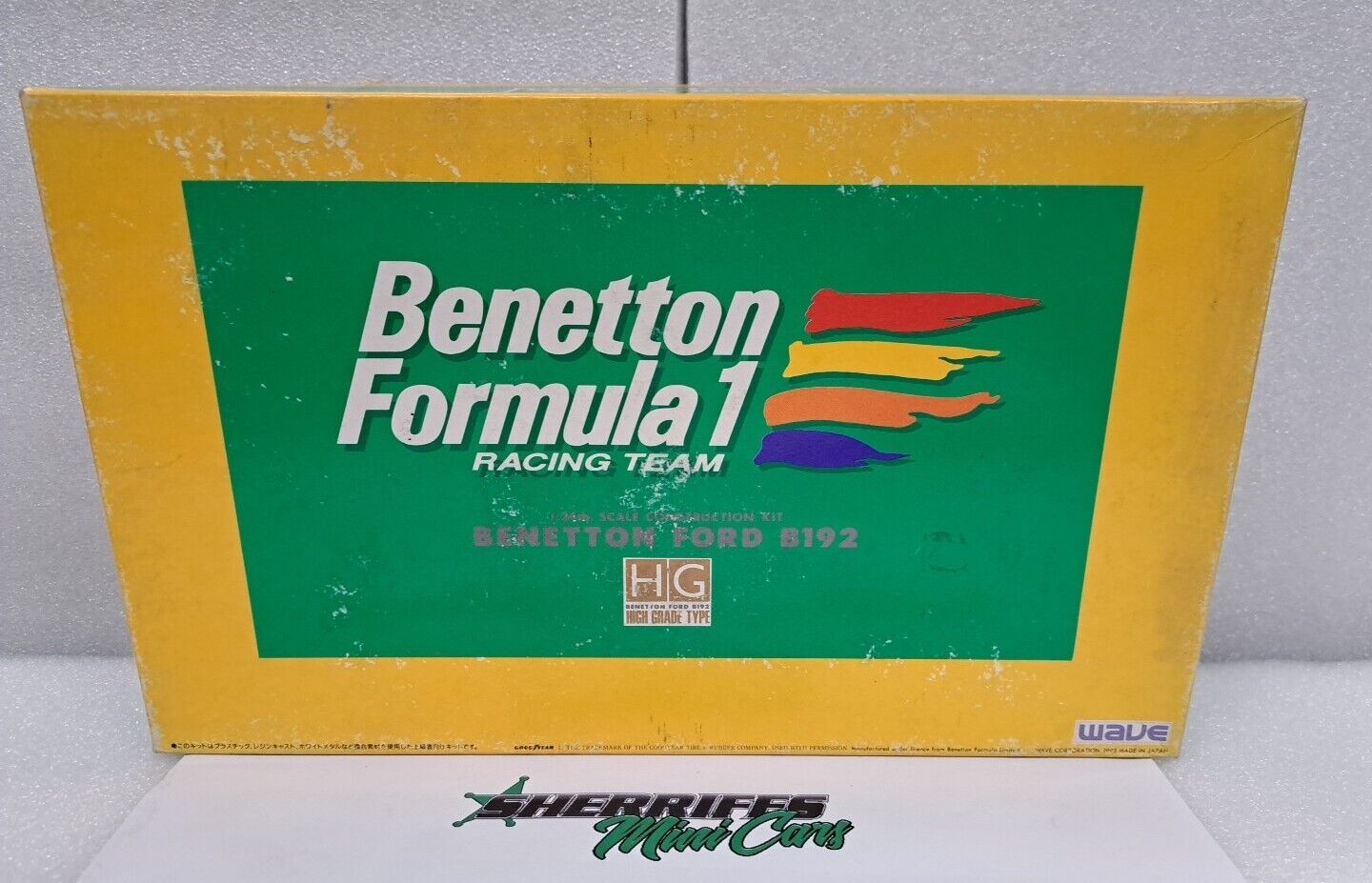 1/24 B192 Benetton Ford HIGH GRADE F1-40 Model Kit SMC