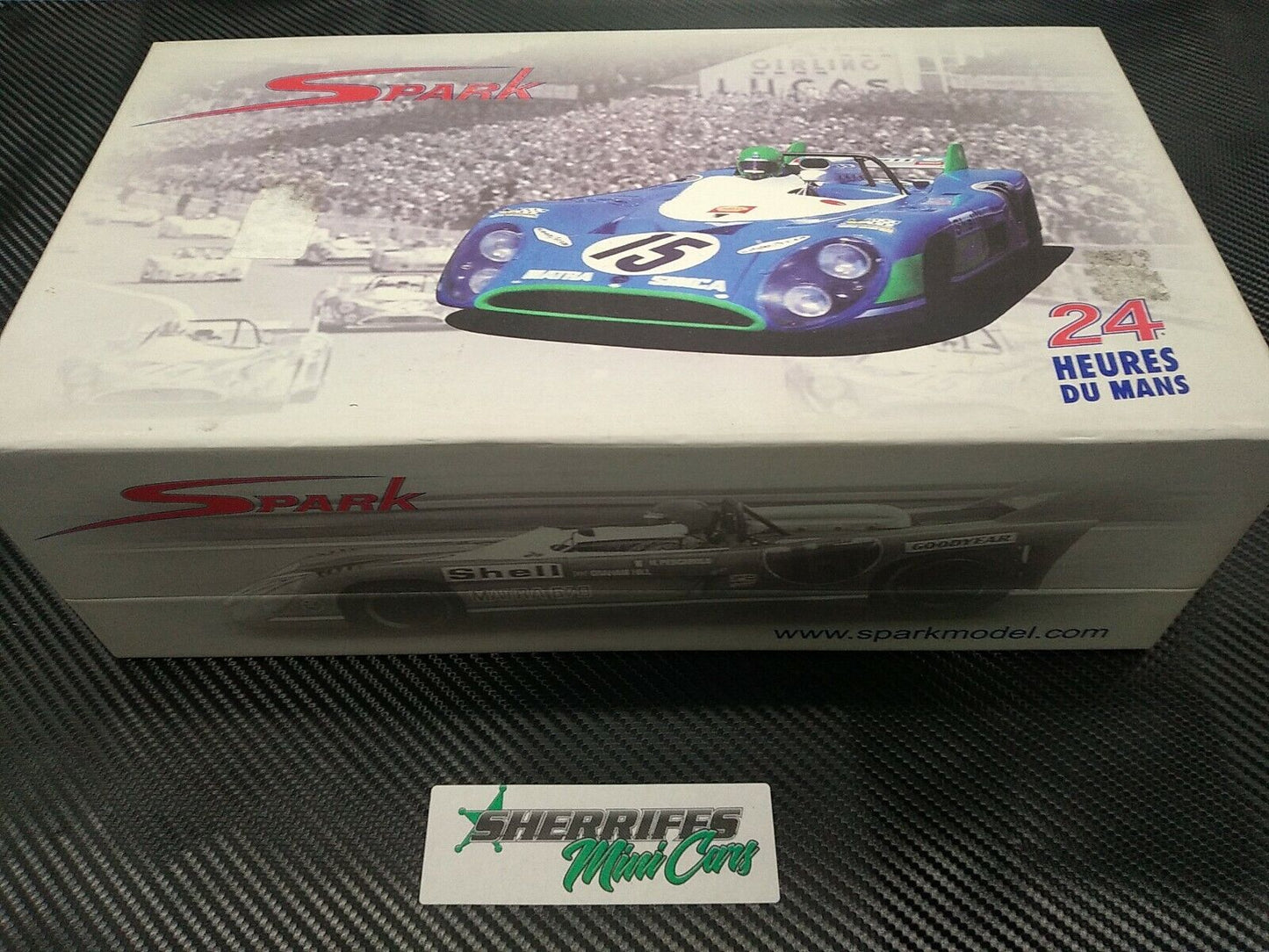 🏁1/18 1972 Matra Simca MS670 Le Mans Winner  Spark Flip Box Release