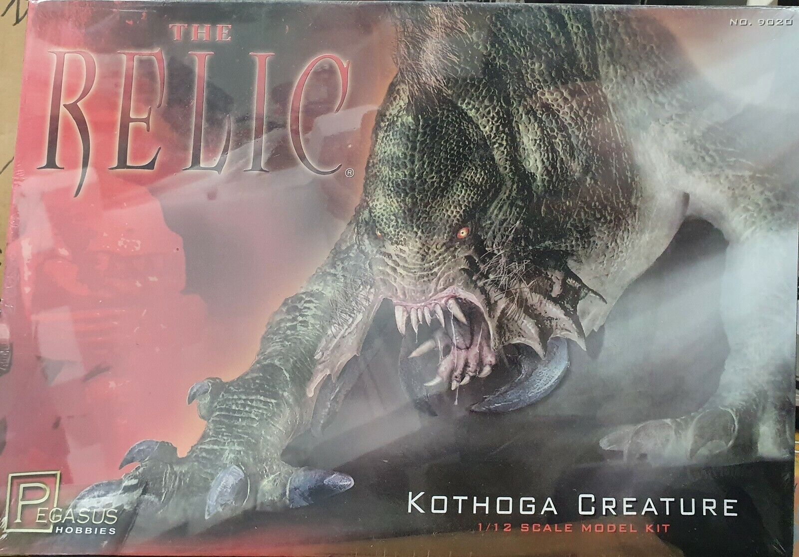 Pegasus hobbies Kothoga creature model kit from "The Relic"