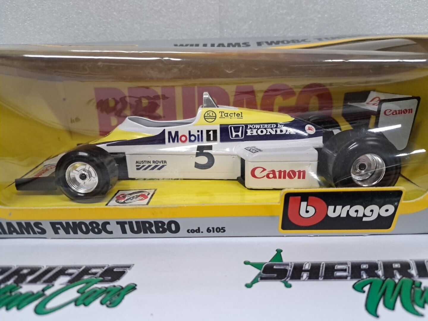 1/24 Burago Williams FW08C Turbo 6105 SMC