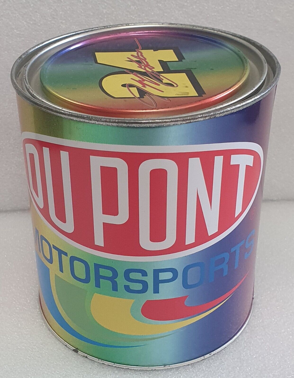 Action 1/64 Jeff Gordon DuPont NASCAR & paint can