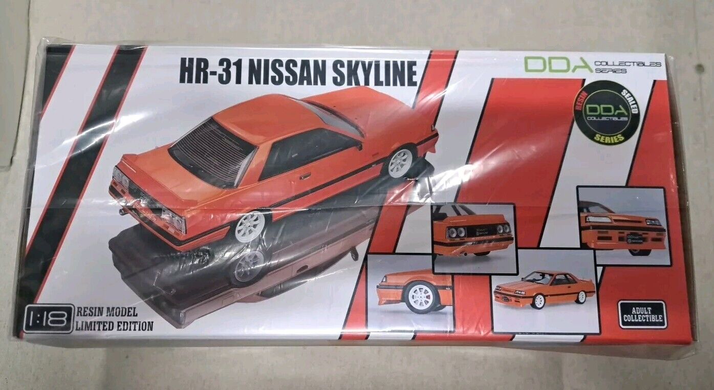 1/18 HR-31 NISSAN SKYLINE ORANGE DDA