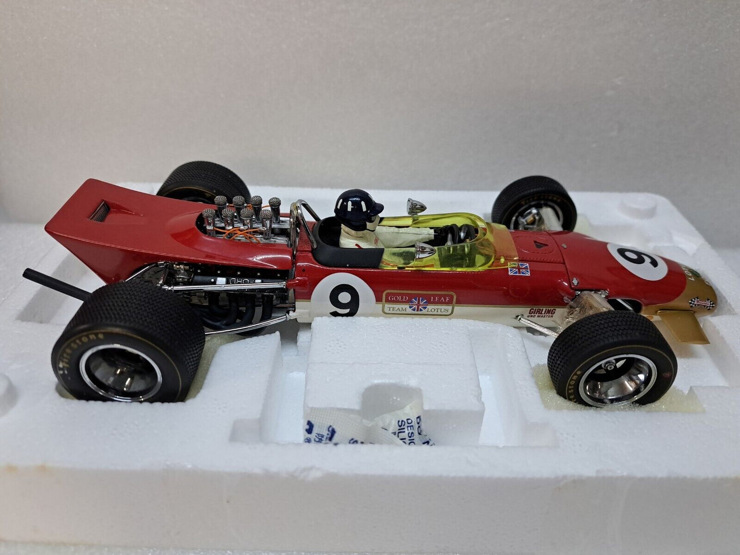 Exoto 1/18 Scale Diecast 97005 - Lotus Type 49B 1968 World Champion G.Hill