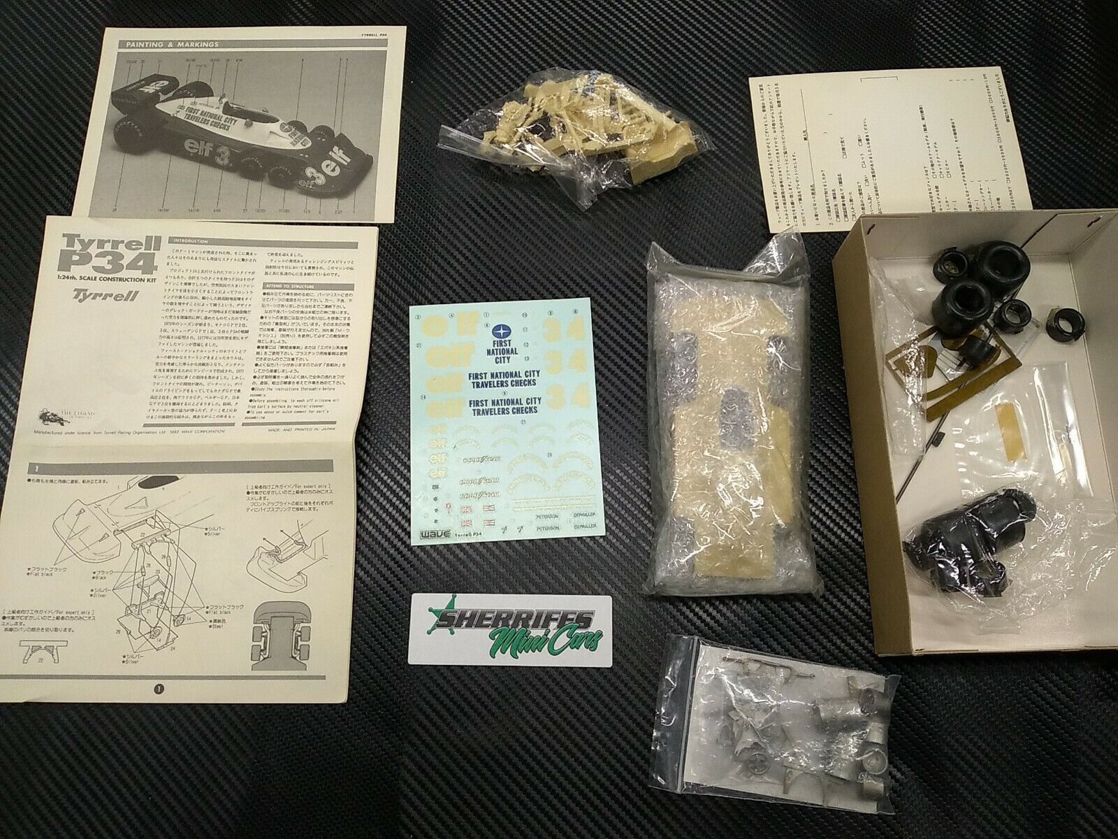 1/24 Wave Tyrrell P34 RESIN Formula 1