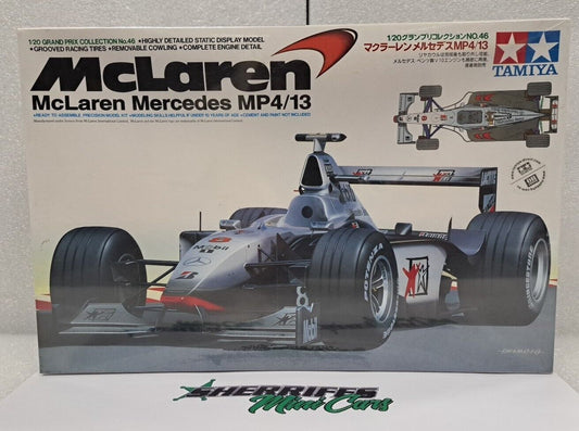 1/20 McLaren Mercedes MP4/13 1998 Hakkinen Champion TAMIYA 20046 Model Kit SMC