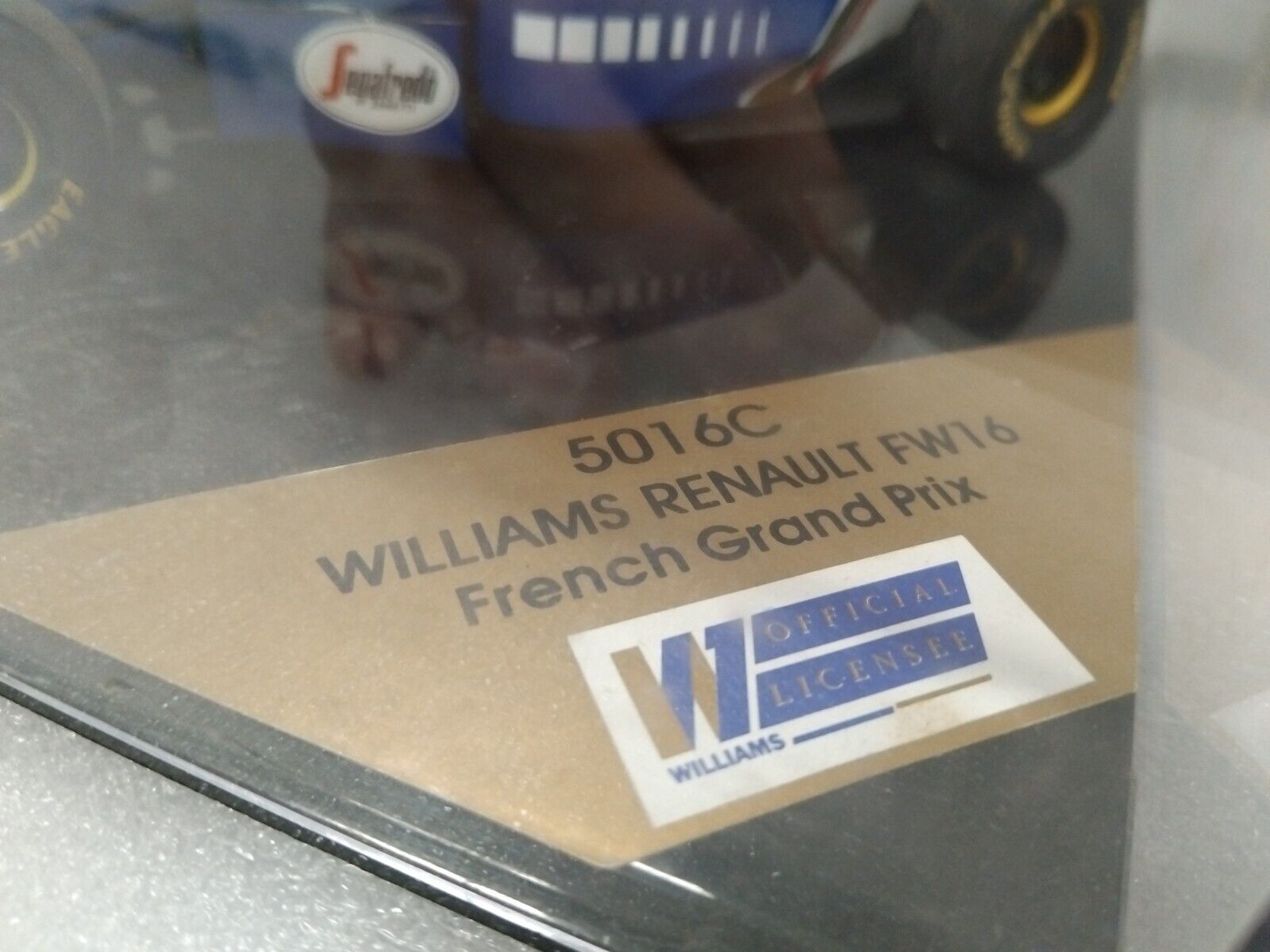 1/24 Onyx Williams FW16 Mansell 1994 SMC