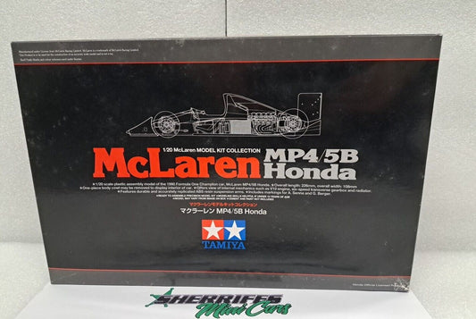 1/20 McLaren Honda MP4/5B 1990 Senna Champion TAMIYA Reissue 89720 Model Kit SMC