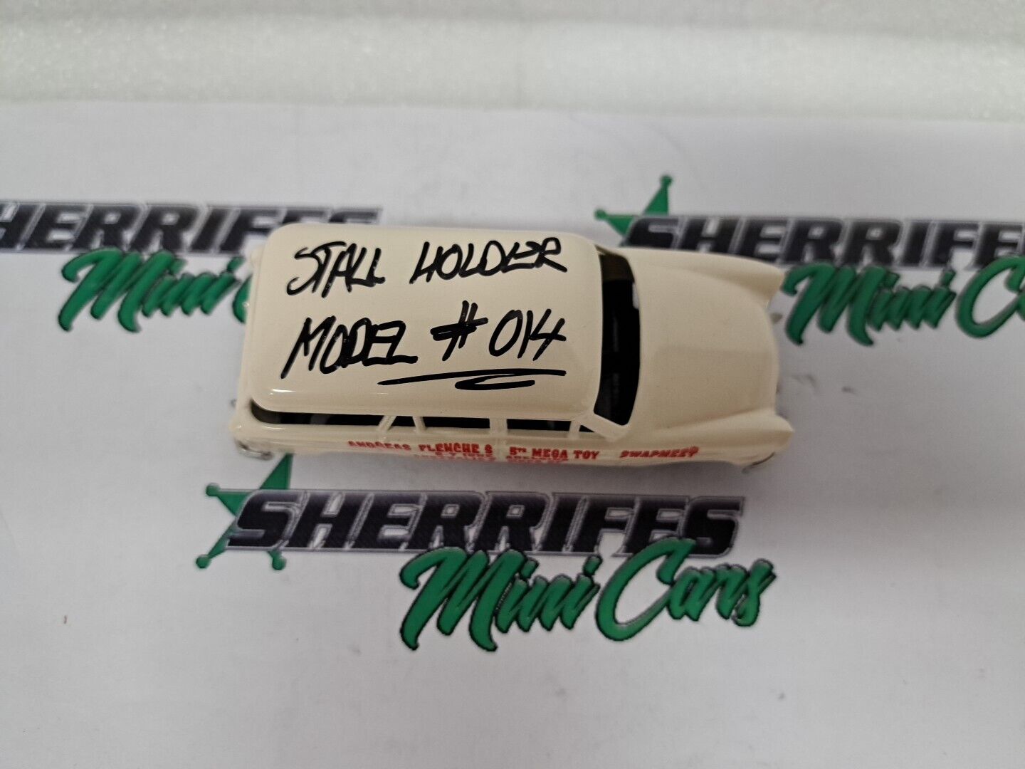 1/43 *SIGNED* MICRO MODELS MP801 'MEGA' Toy Swapmeet Cream FC Holden Wagon XJ014