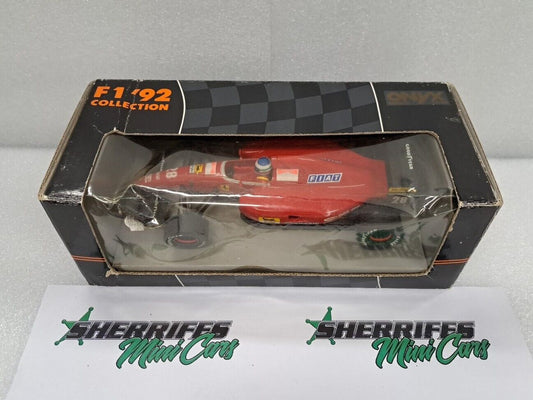 1/24 Onyx Ferrari F92A F1 Capelli 1992 Diecast SMC